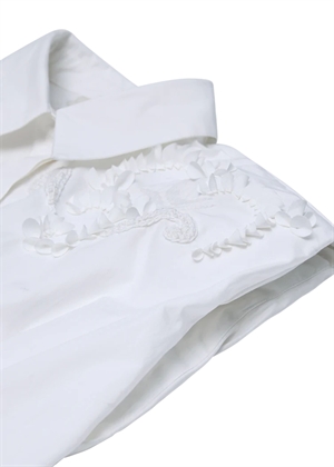 Vatan skjorte Bright White Copenhagen Muse 